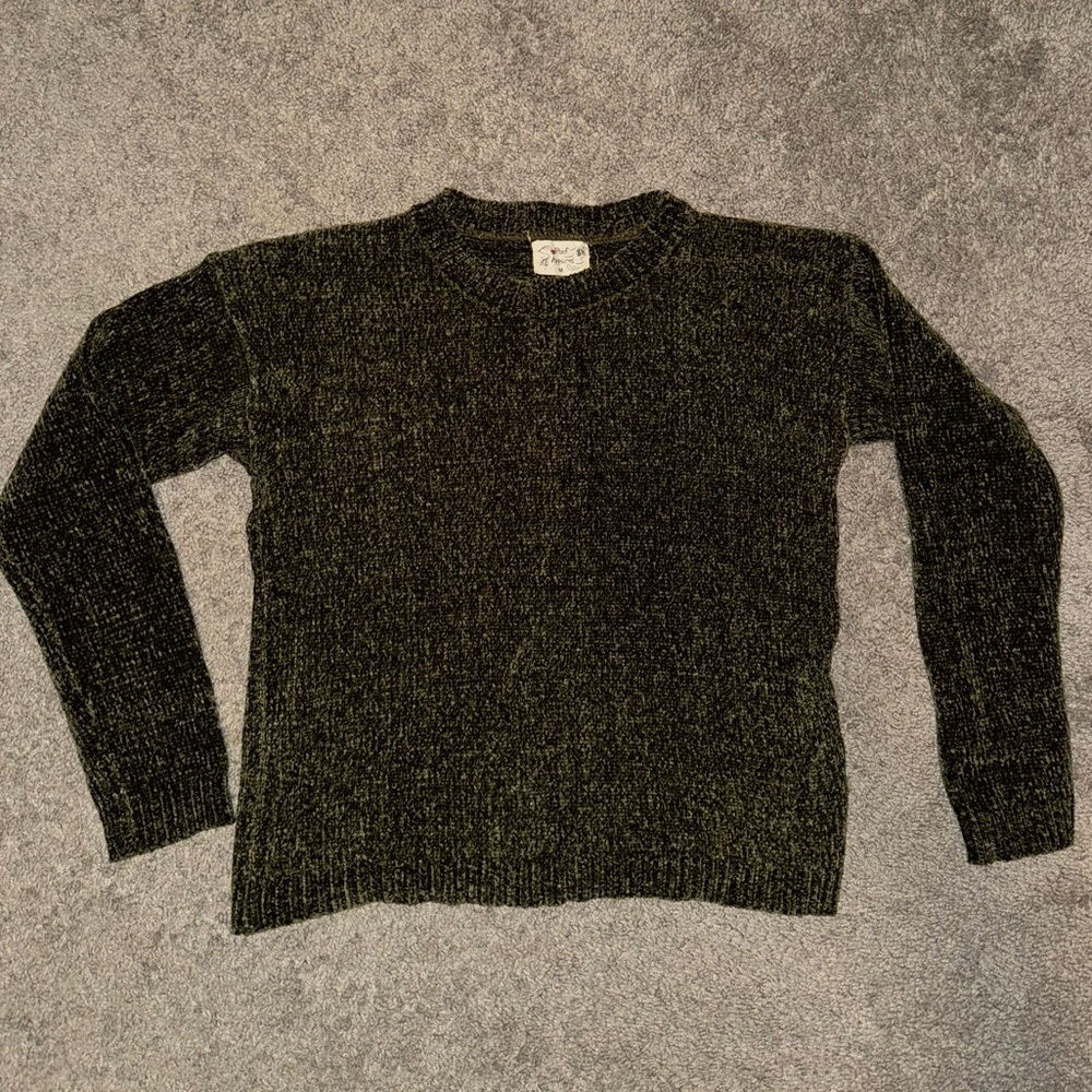 Green Knit Sweater